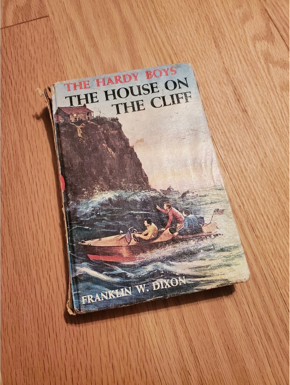 The Hardy Boys: The House on the Cliff by Franklin W. Dixon - Vintage Hardcover